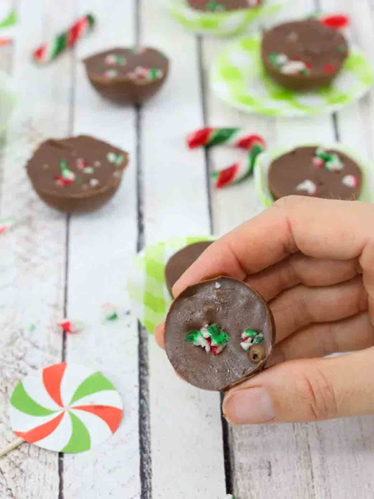 Vegan Christmas Chocolate Fudge