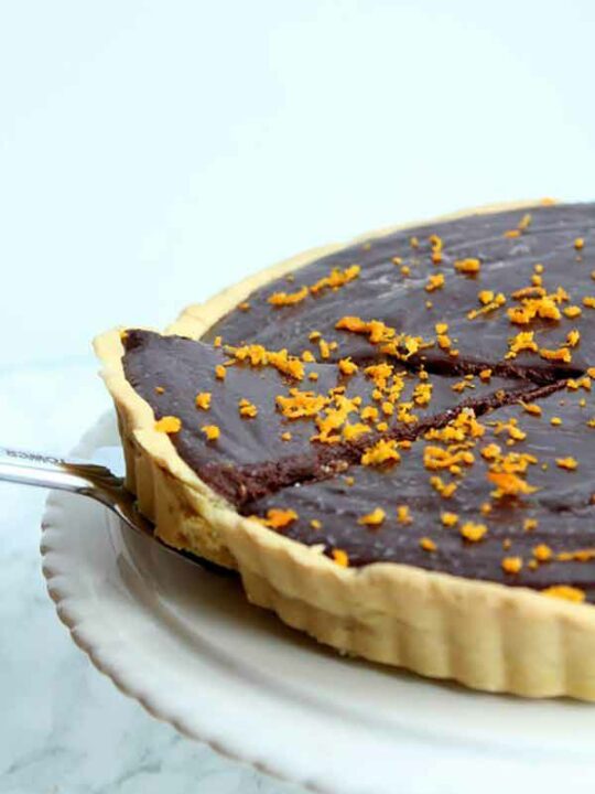 Thumbnail Image Of Vegan Chocolate Orange Tart