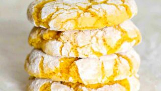 Image Of Vegan Lemon Crinkle Cookies
