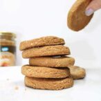 3 Ingredient Vegan Peanut Butter Cookies Thumbnail Image