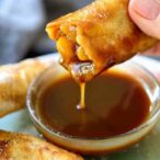 Vegan Apple Pie Egg Rolls