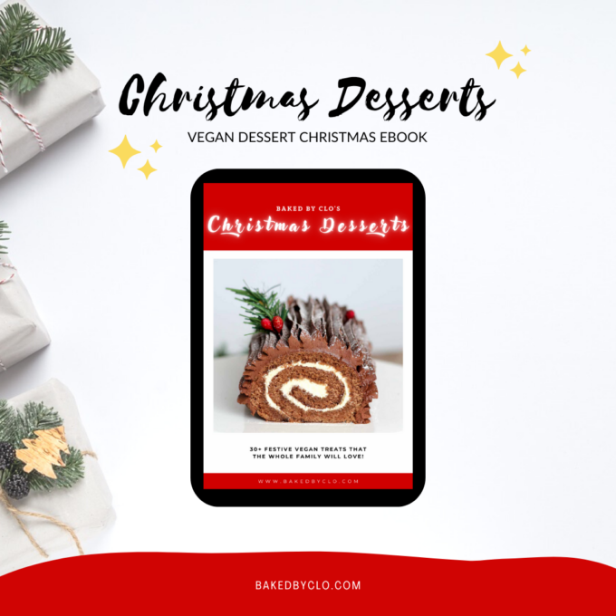 Vegan christmas desserts ebook