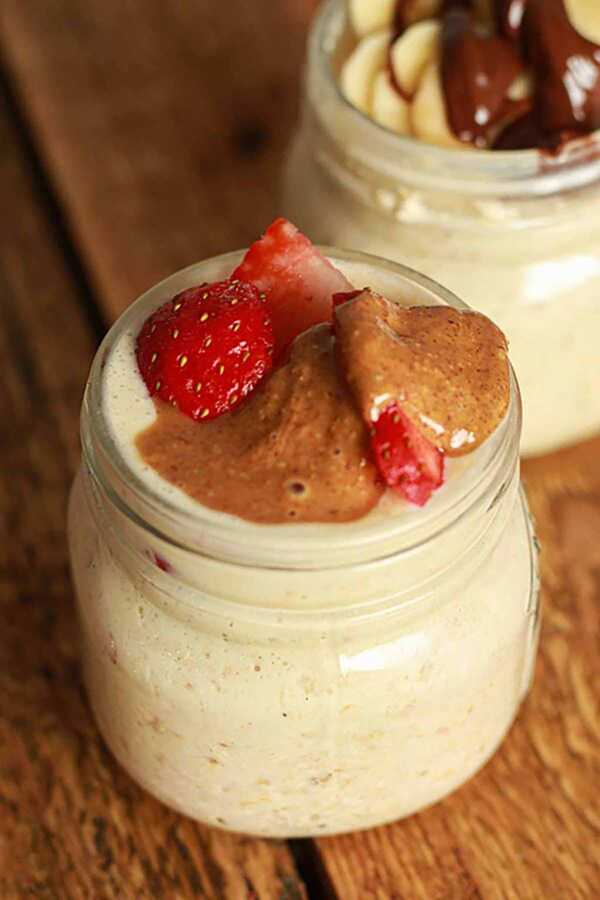 Dairy Free Overnight Oats With Almond Milk Thumbnail Image