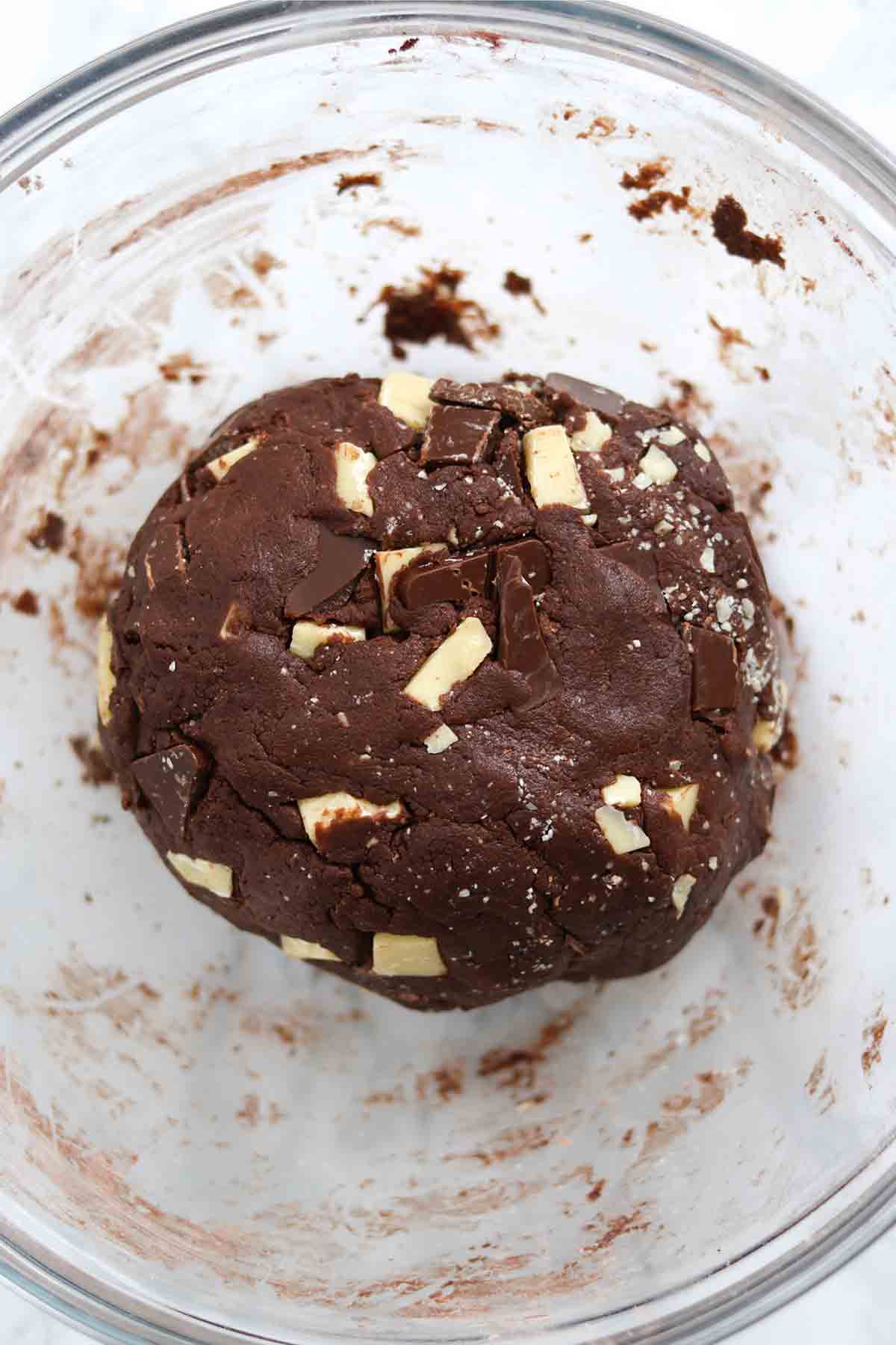 Ball Of Dough In A Bowl